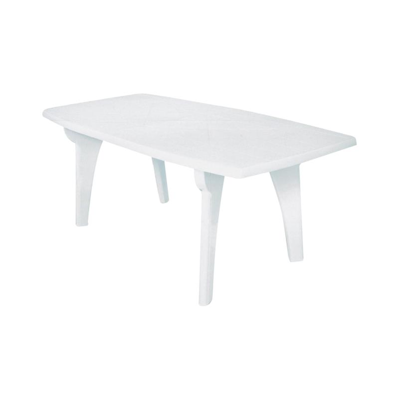 Τραπέζι LIPARI 180x90cm Πλαστικό Λευκό