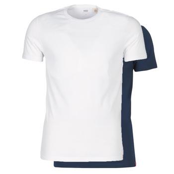 T-shirt με κοντά μανίκια Levis SLIM 2PK CREWNECK 1 Σύνθεση: Βαμβάκι