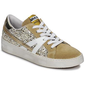Xαμηλά Sneakers Meline GERIE ΣΤΕΛΕΧΟΣ: Δέρμα / ύφασμα & ΕΠΕΝΔΥΣΗ: Δέρμα / ύφασμα & ΕΣ. ΣΟΛΑ: Δέρμα & ΕΞ. ΣΟΛΑ: Καουτσούκ