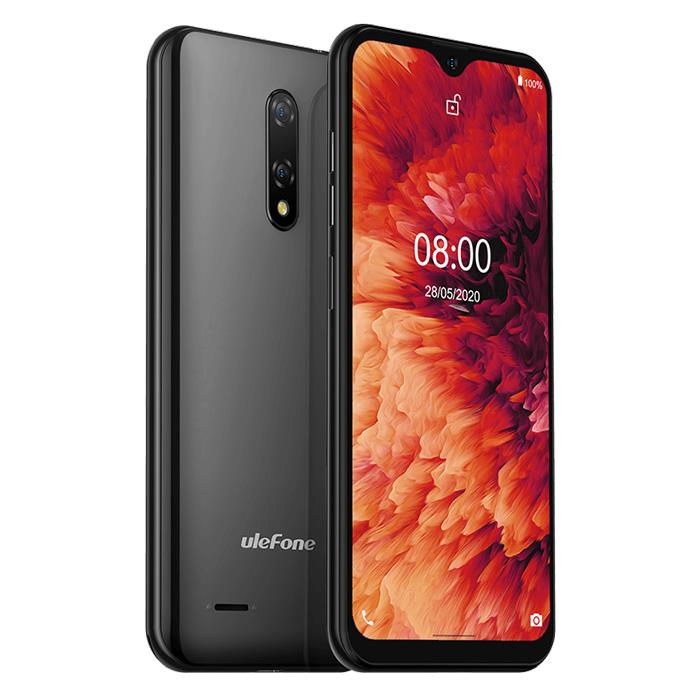 ULEFONE Smartphone Note 8P, 5.5", 2/16GB, Android 10 Go Edition, μαύρο Note 8P