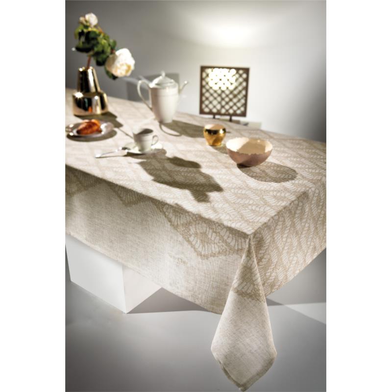 Τραπεζομάντηλο Αλέκιαστο Polyester 1026 Natural 140x250εκ. Saint Clair (Ύφασμα: Polyester, Χρώμα: Natural) - Saint Clair - 5206480506475