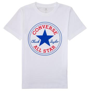 T-shirt με κοντά μανίκια Converse 966500 Σύνθεση: Βαμβάκι