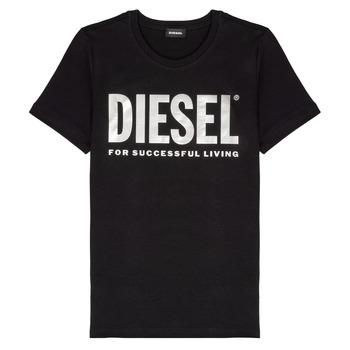T-shirt με κοντά μανίκια Diesel TSILYWX Σύνθεση: Βαμβάκι