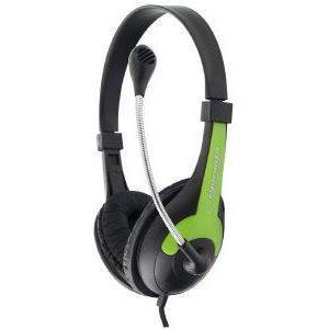 ESPERANZA EH158G STEREO HEADPHONES WITH MICROPHONE ROOSTER GREEN