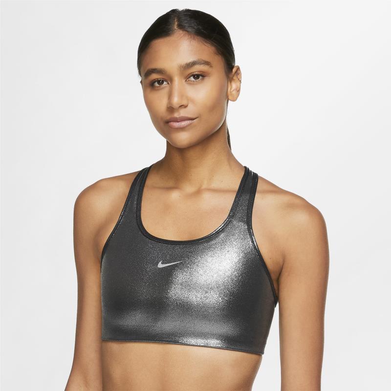 Nike Swoosh Icon Clash Shimmer Medium-Support Γυναικείο Μπουστάκι (9000056316_11816)
