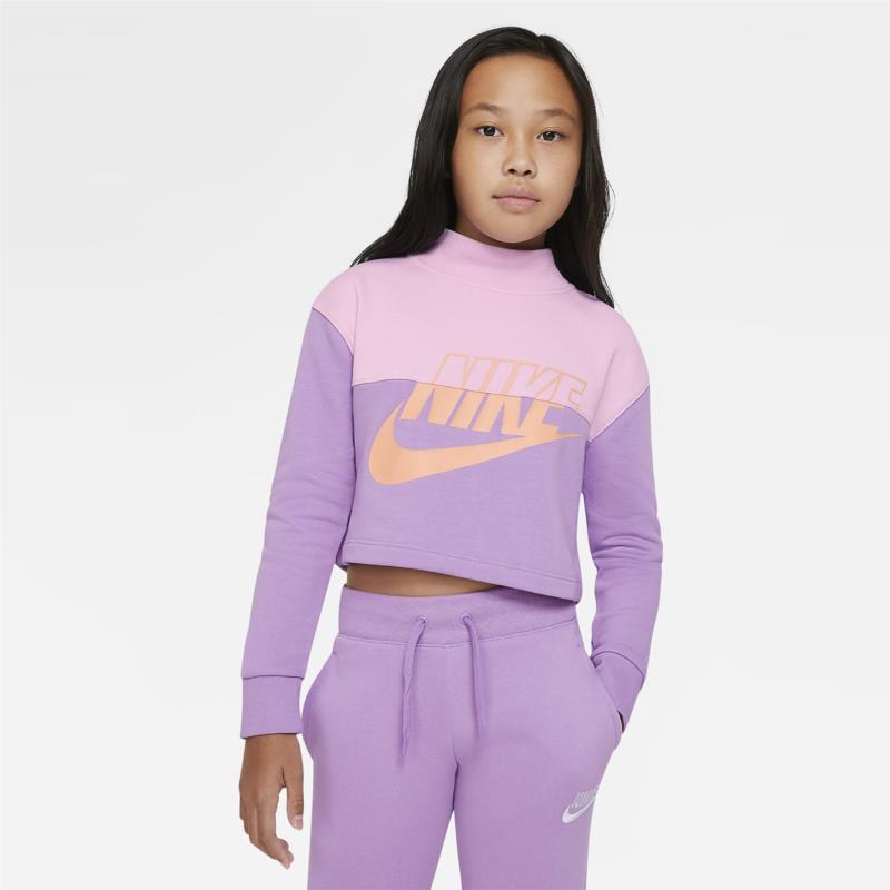 Nike Sportswear Cropped French Terry Παιδική Μπλούζα (9000056517_46865)