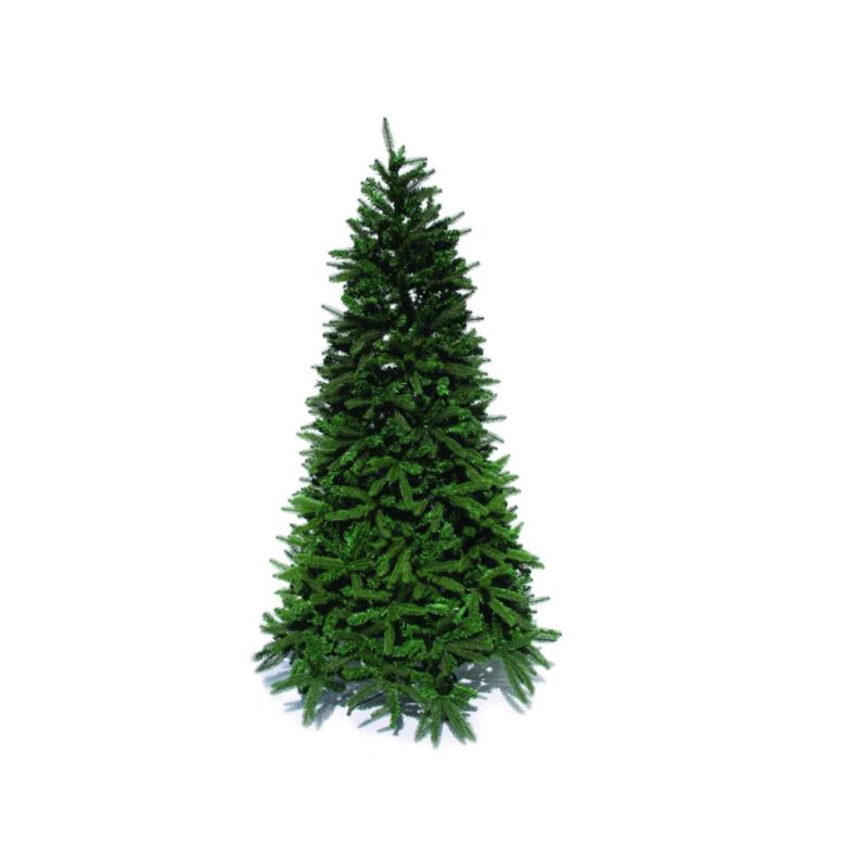 Τεχνητό Χριστουγεννιάτικο Δέντρο ύψους 180cm , σε πράσινο χρώμα και μεταλλική βάση - Aria Trade