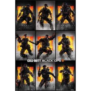 POSTER CALL OF DUTY BLACK OPS 4 CHARACTERS (61 X 91.5 CM)