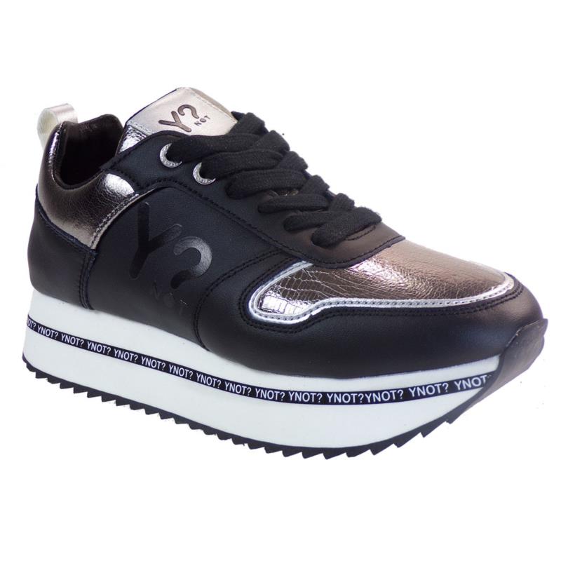 YNOT Sneakers Γυναικεία Παπούτσια YNIO500 Μαύρο