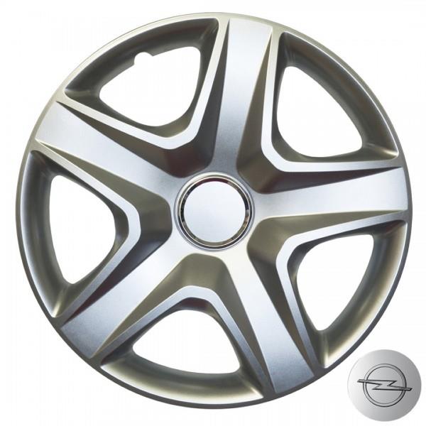 Croatia Cover Τάσια Μαρκέ 16'' για Opel Zafira B Astra J 4τεμ