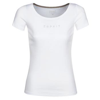T-shirt με κοντά μανίκια Esprit T-SHIRTS LOGO Σύνθεση: Βαμβάκι