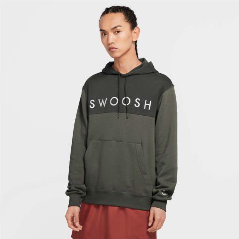 NIKE SPORTSWEAR SWOOSH HOODIE ΧΑΚΙ