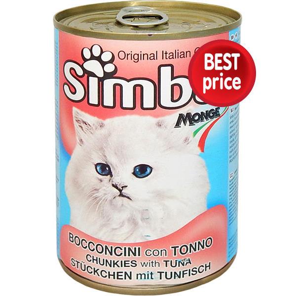 Κονσέρβα γάτας με Τόνο Simba (415g)