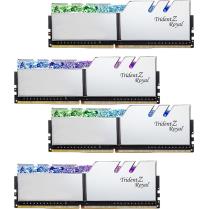 RAM G.SKILL F4-3600C16Q-32GTRSC 32GB (4X8GB) DDR4 3600MHZ TRIDENT Z ROYAL SILVER QUAD KIT