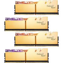 RAM G.SKILL F4-4000C18Q-32GTRG 32GB (4X8GB) DDR4 4000MHZ TRIDENT Z ROYAL GOLD QUAD KIT