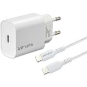 4SMARTS FAST CHARGING SET 20W WITH 1.5M USB-C TO USB-C CABLE
