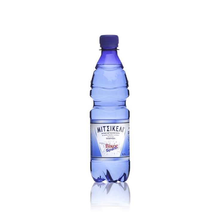 Νερό Φυσικό Μεταλλικό Ανθρακούχο Μιτσικέλι Βίκος (500 ml)