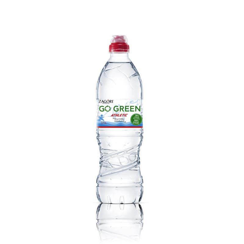 Νερό Φυσικό Μεταλλικό Athletic Ζαγόρι Go Green (750 ml)