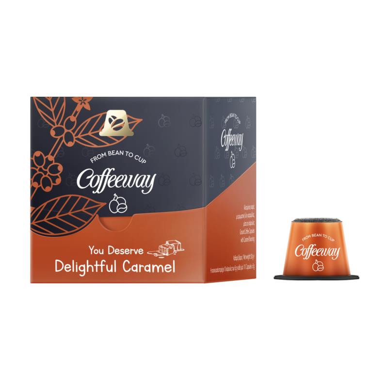 Κάψουλες Espresso Caramel Coffeeway (10 τεμ)
