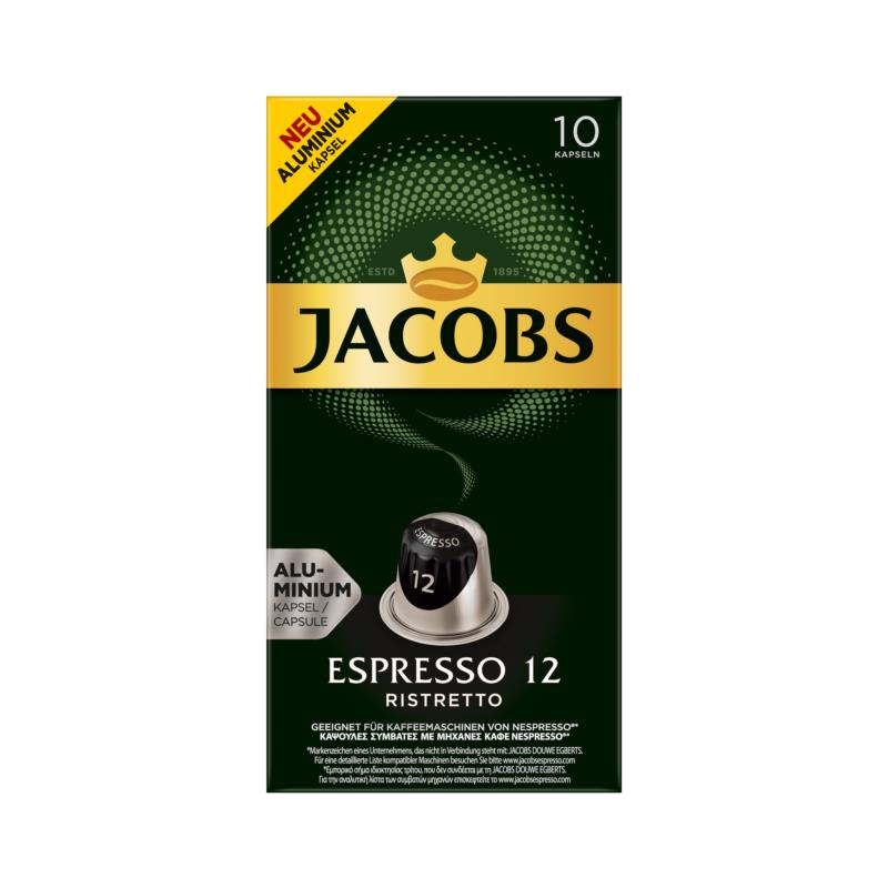 Κάψουλες espresso Ristretto Jacobs (10 τεμ)
