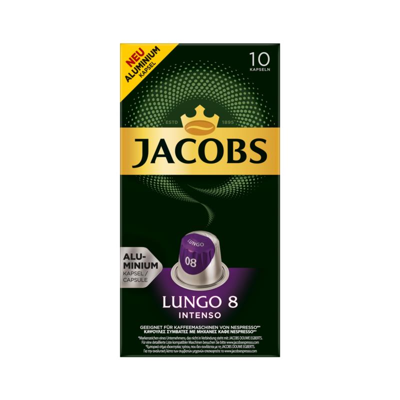Κάψουλες espresso Lungo Intenso Jacobs (10 τεμ)