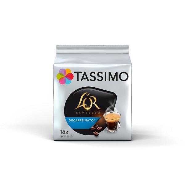 Κάψουλες Espresso Decaffeinato Για Μηχανή Tassimo L'OR (16 τεμ)