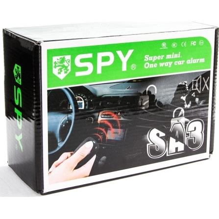 Σύστημα Συναγερμού Αυτοκινήτου SPY One Way – Σειρήνα, Κεντρικό Κλείδωμα & Αντικραδασμικό Με 2 Τηλεχειριστήρια – Car Alarm