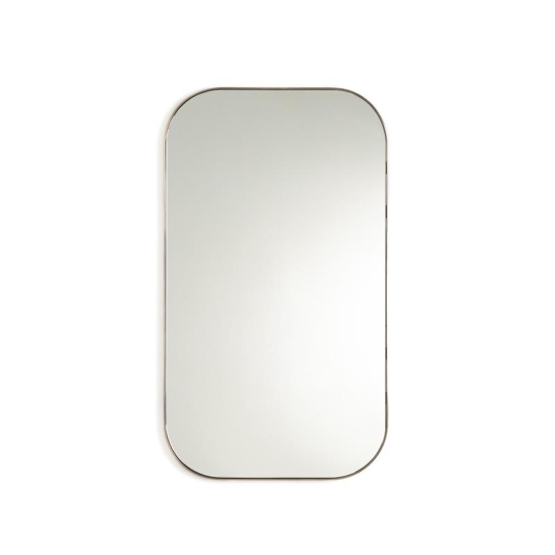 Μεταλλικός καθρέφτης με μπρονζέ παλαιωμένο φινίρισμα Υ70 εκ. Μ40xΠ70xΥ2cm