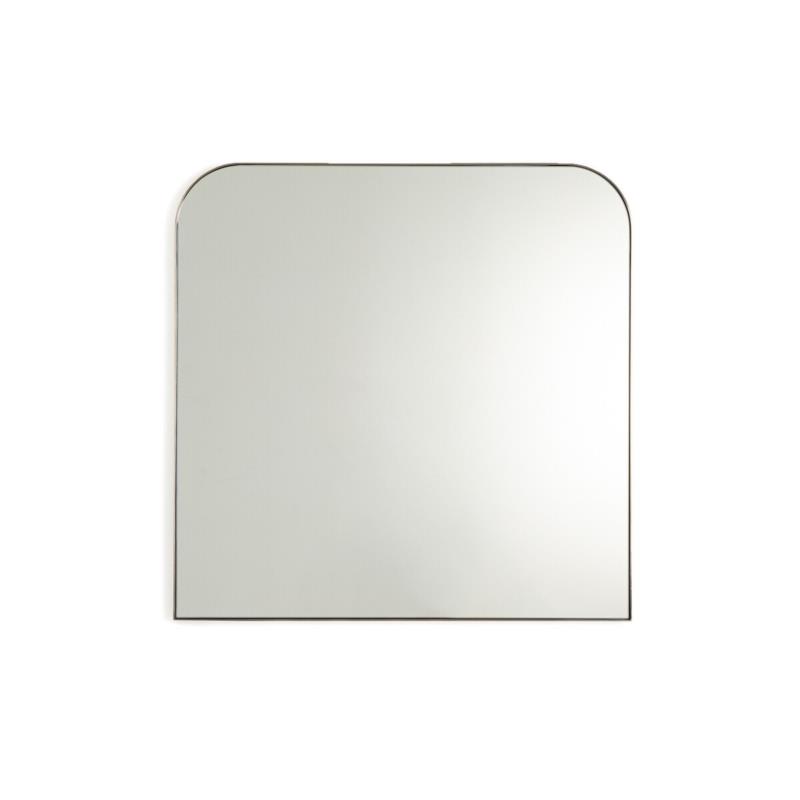 Μεταλλικός καθρέφτης με μπρονζέ παλαιωμένο φινίρισμα Υ70 εκ. Μ70xΠ70xΥ2cm