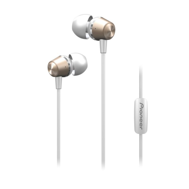 Pioneer SE-QL2T-G In-Ear Headphones. Gold
