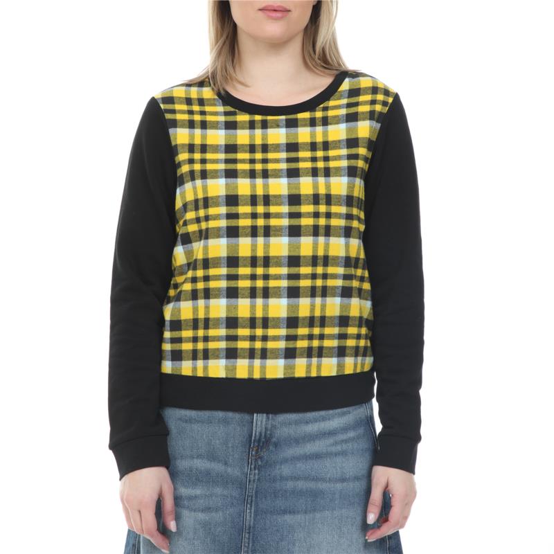 SILVIAN HEACH - Γυναικεία φούτερ μπλούζα SILVIAN HEACH SWEATSHIRT ICROSIA μαυρη κίτρινη