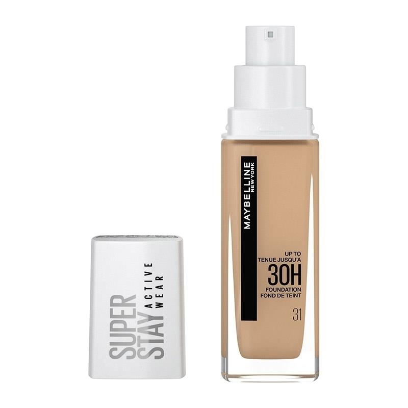 MAYBELLINE SUPERSTAY 30H FULL COVERAGE FOUNDATION 31 WARM NUDE 30ml