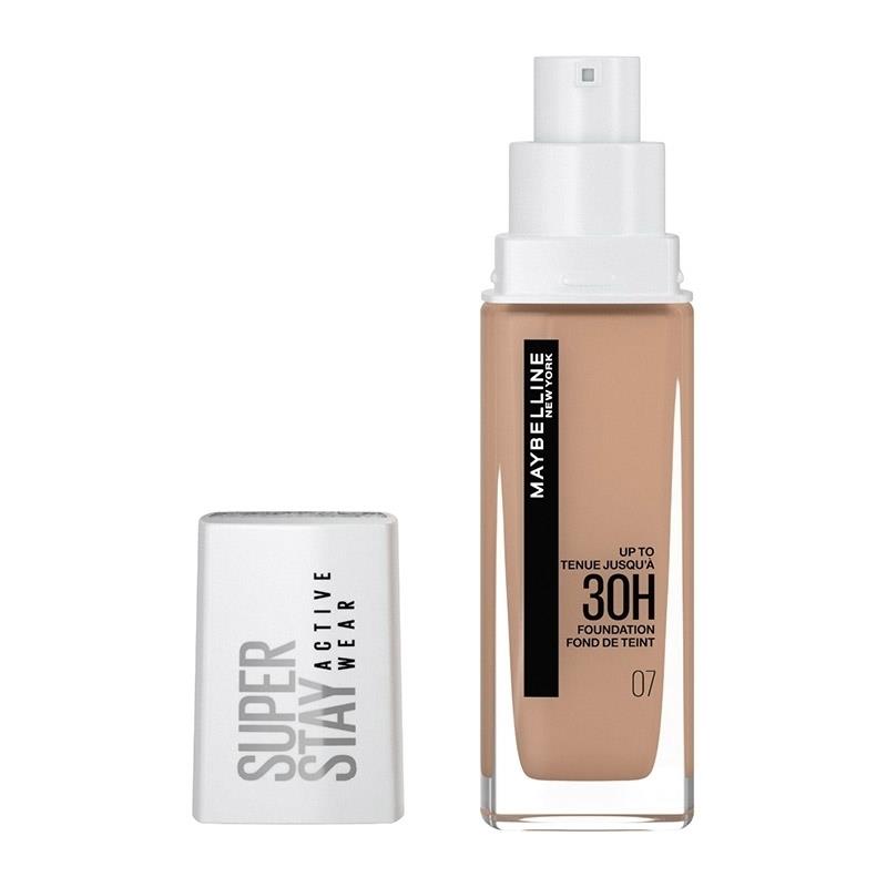MAYBELLINE SUPERSTAY 30H FULL COVERAGE FOUNDATION 07 CLASSIC NUDE 30ml