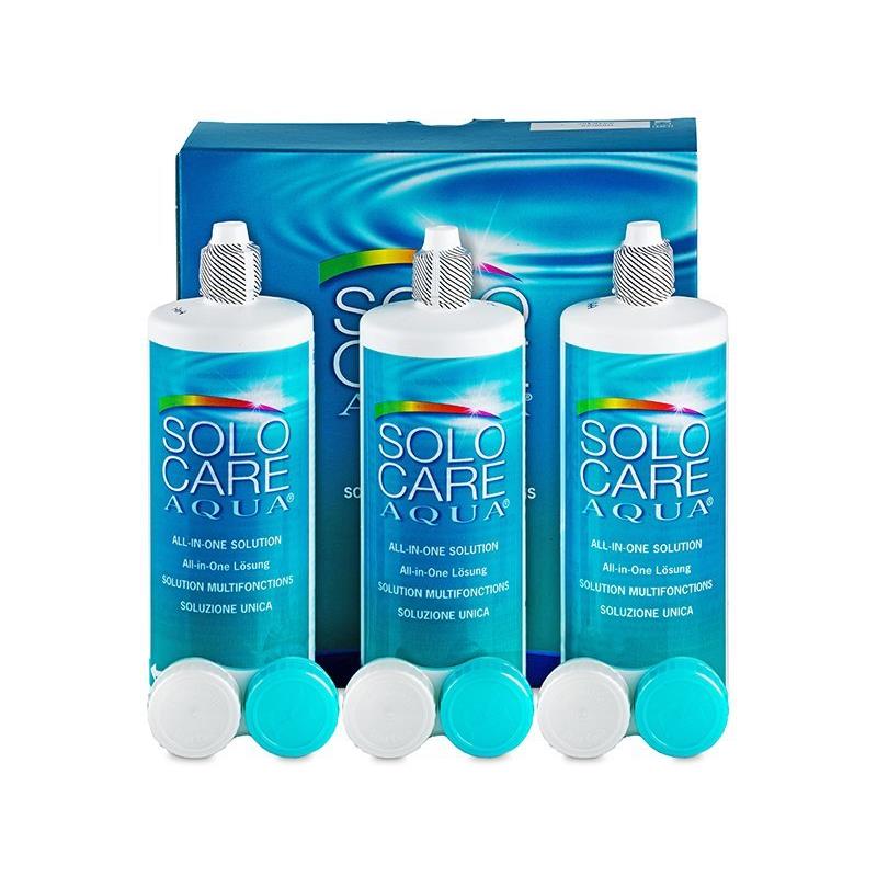 Υγρό SoloCare Aqua 3 x 360 ml
