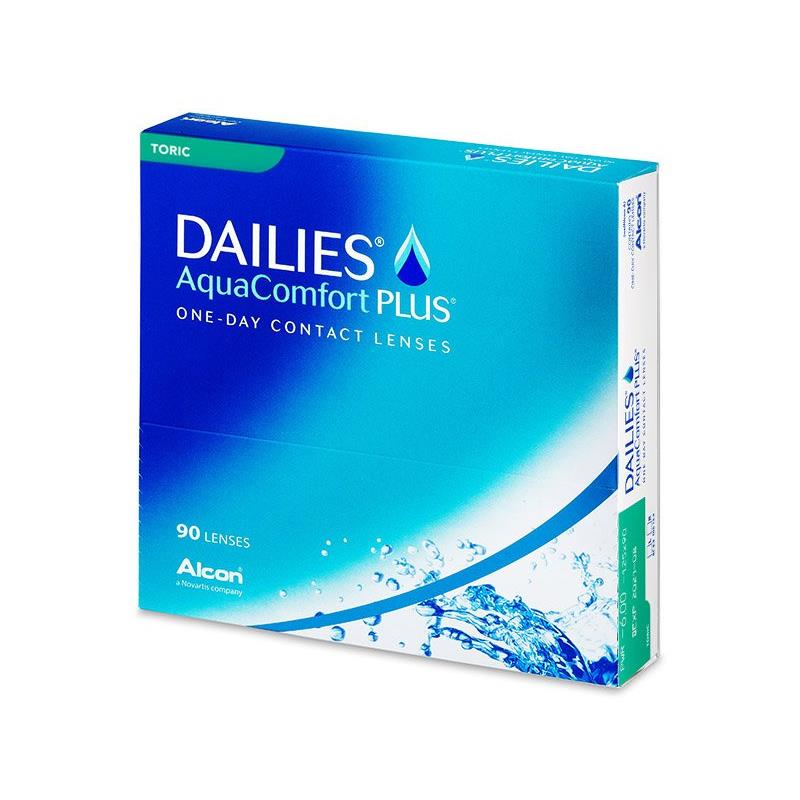 Dailies AquaComfort Plus Toric Αστιγματικοί Ημερήσιοι (90 φακοί)