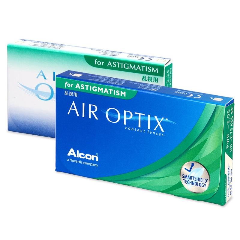 Air Optix Aqua Toric Μηνιαίοι Φακοί Επαφής Αστιγματισμού (6 Φακοί)
