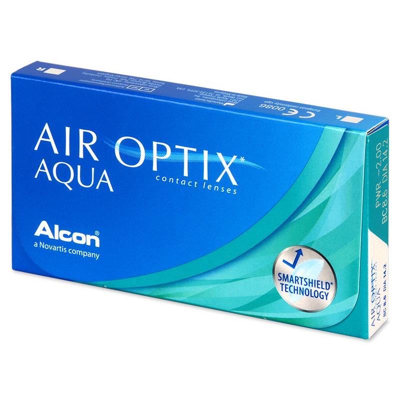 Air Optix Aqua Μηνιαίοι (3 Φακοί)