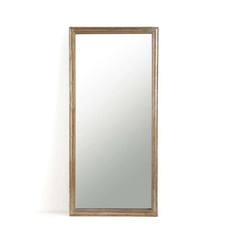 Ορθογώνιος καθρέφτης από μασίφ ξύλο μάνγκο Υ170 εκ. Π80xΥ170cm