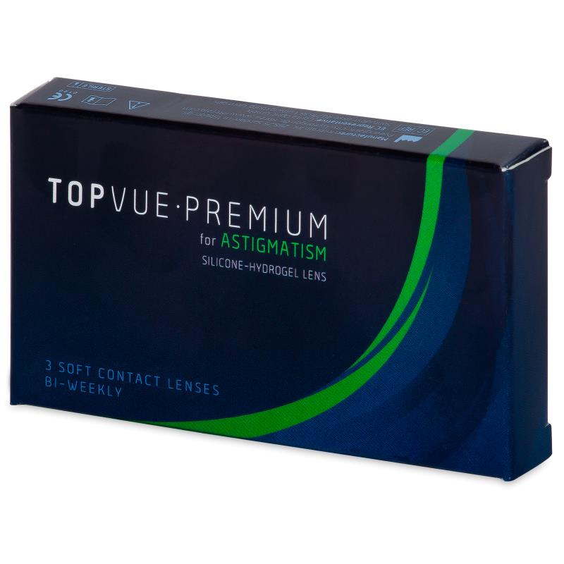 Topvue Premium For Astigmatism Δεκαπενθήμεροι (3 φακοί)