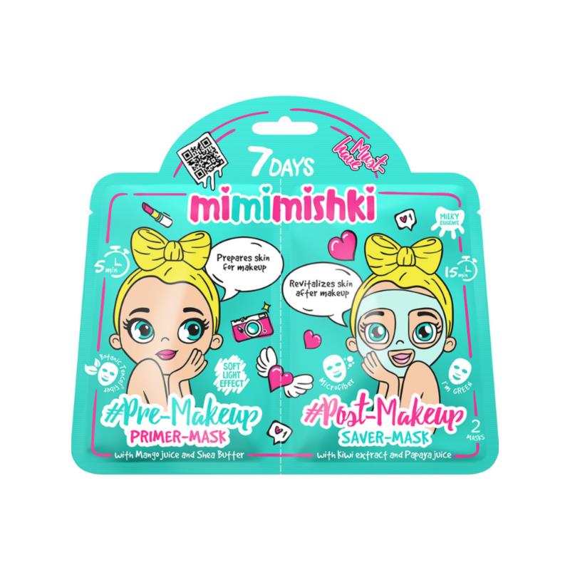 7Days Mimimishki Primer Mask Pre-Makeup (Green)