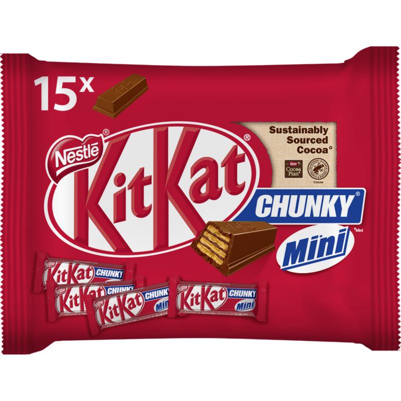 Σοκολατάκια Γάλακτος Chuncky Mini ΚΙΤΚΑΤ (250 g)