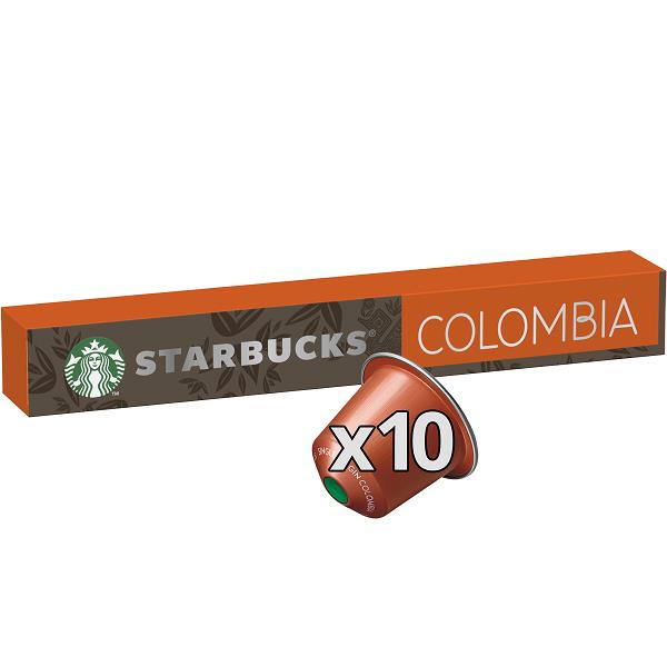 Κάψουλες Single Origin Colombia Starbucks By Nespresso (10 κάψουλες)