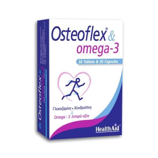 HEALTH AID Osteoflex & Omega-3 30tabs & 30caps