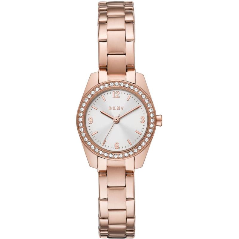 DKNY Nolita Crystals - NY2921 Rose Gold case with Stainless Steel Bracelet