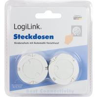 LOGILINK EC3002 CHILD PROTECTION SOCKET COVERS WITH AUTOMATIC CLOSURE