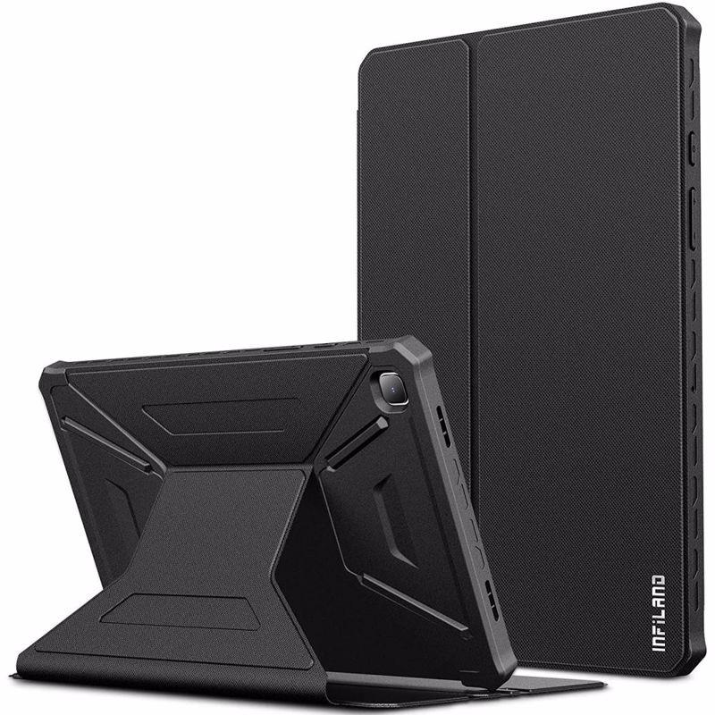 Infiland Multiple Angles for Samsung Galaxy Tab A7 10.4/T500/505. Black