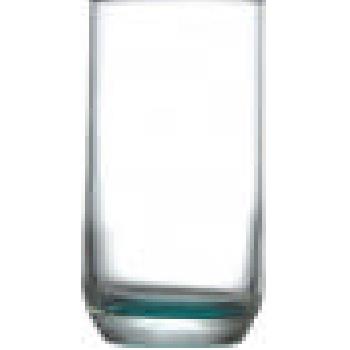 Ποτήρι Νερού Γυάλινο με Χρωματιστή Βάση Classico Uniglass (6 τεμ)