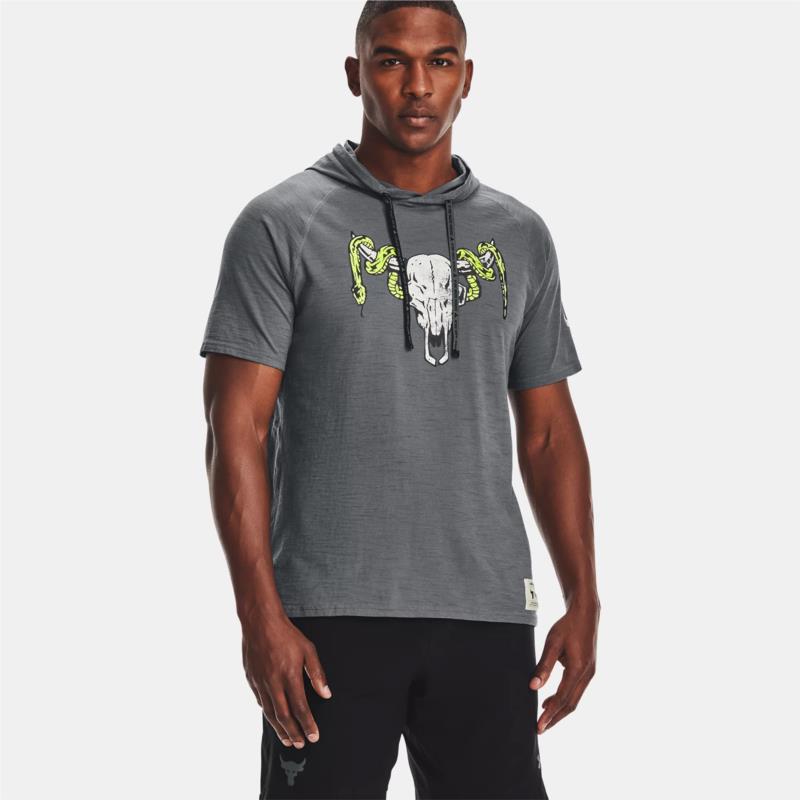 Under Armour Project Rock Charged Cotton Ανδρική Μπλούζα (9000070752_50839)