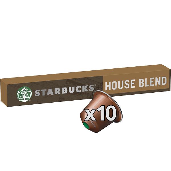 Καφές Espresso Lungo House Blend Starbucks By Nespresso (10 κάψουλες)