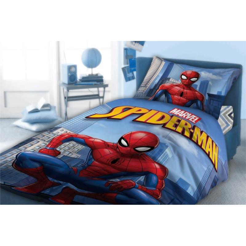 Πάπλωμα Βαμβακερό Μονό 160x240εκ. Spiderman 811 Digital Print Disney Dimcol (Ύφασμα: Βαμβάκι 100%) - Disney - 2121515205281199